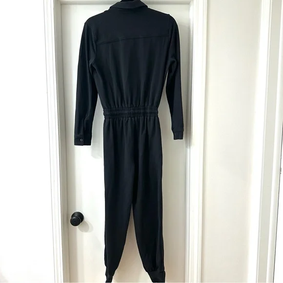 Evereve Myra Black Long Sleeve Jumpsuit, Size XS - Picture 9 of 12
